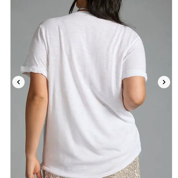 Anthropologie T.La Lars Classic V-Neck Tee - Picture 10 of 17